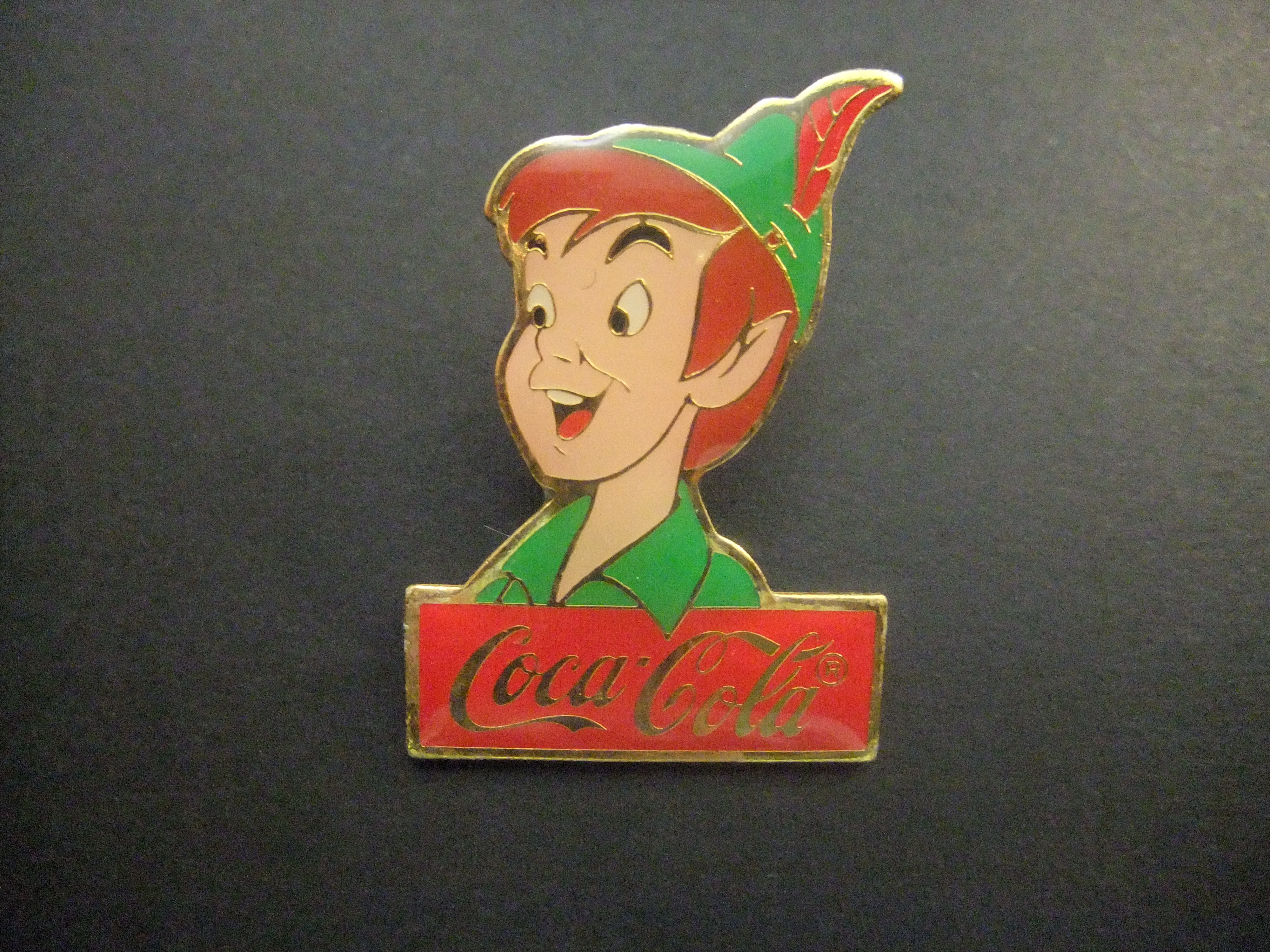 Peter Pan Walt Disney film personage sponsor Coca-Cola